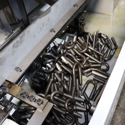 Precision Nut Bolt Manufacturing Machine , Bolt And Nut Making Machine 380V / 440V