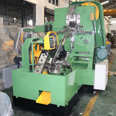 High Yield Eye Bolt Making Machine Compact Footprint Fastener Making Machine