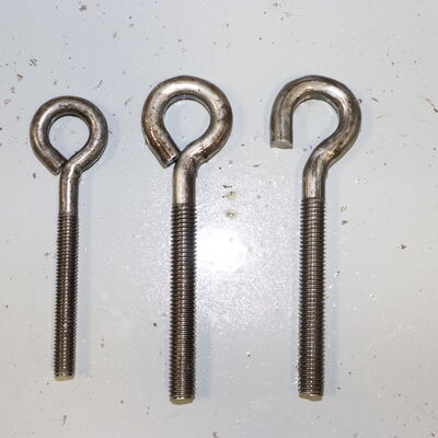 Heavy Duty Eye Bolt Making Machine Energy Saving Easy Operate